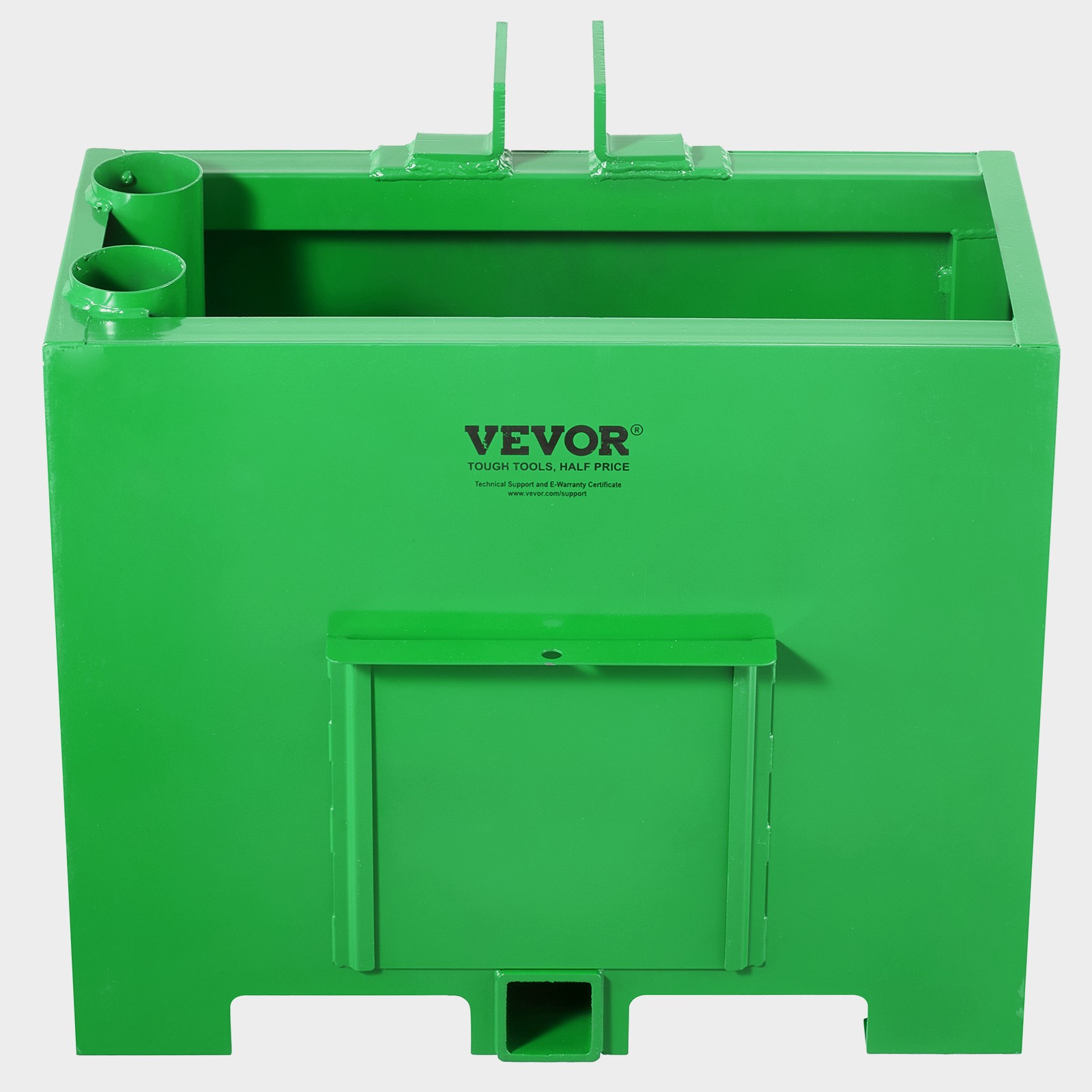 VEVOR Ballast Box 3 Point Category 1Tractor Quick Tach Hitch Counterweight Green