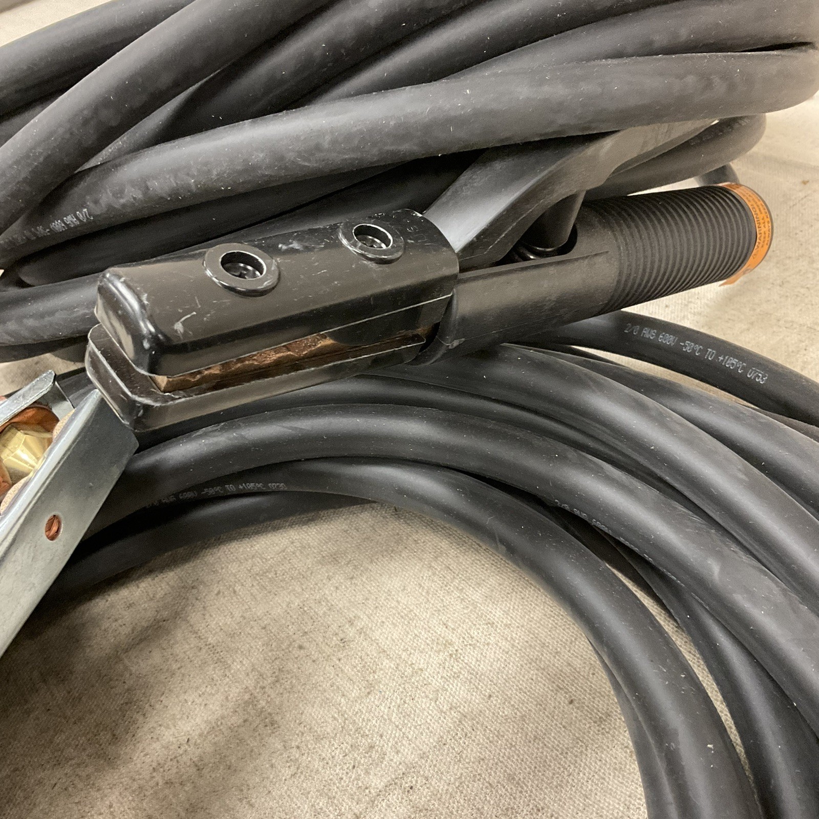 MILLER ELECTRIC 173851 Stick Electrode Holder and Cable #2/0 50′