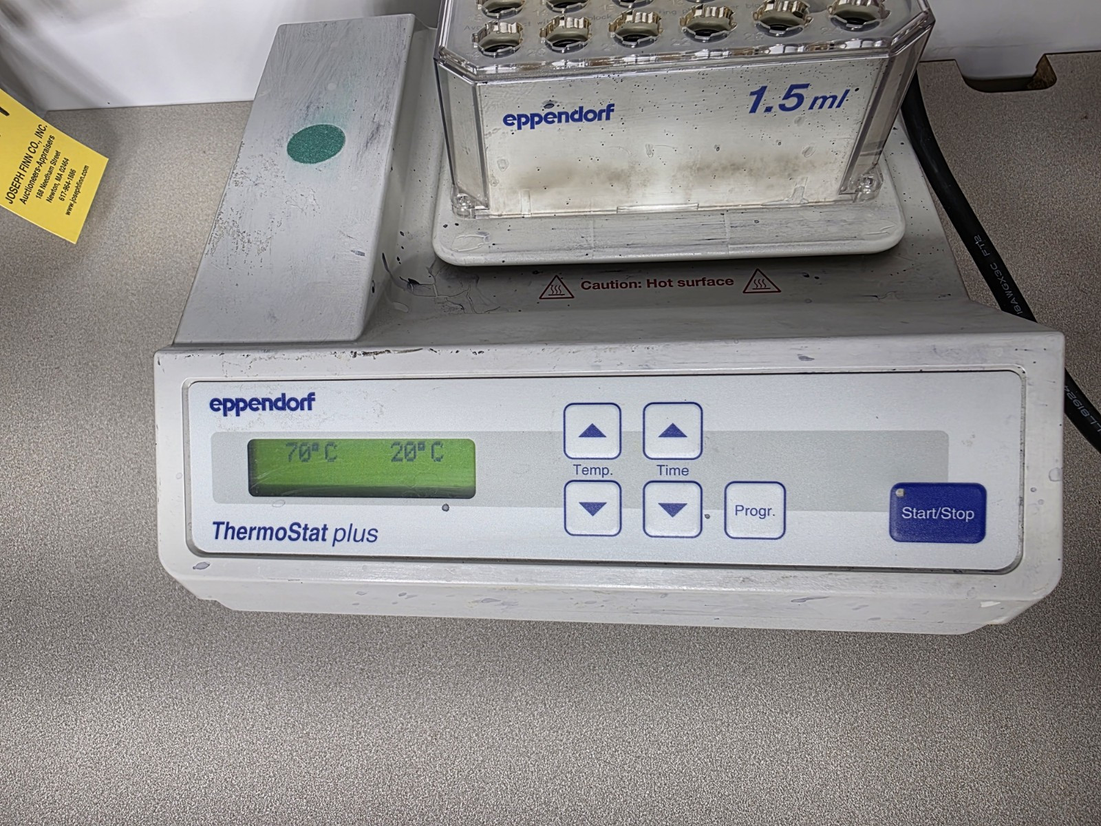 Eppendorf 5352 ThermoStat Plus Heater Chiller w/ 1.5 mL Block w/ Free Shipping