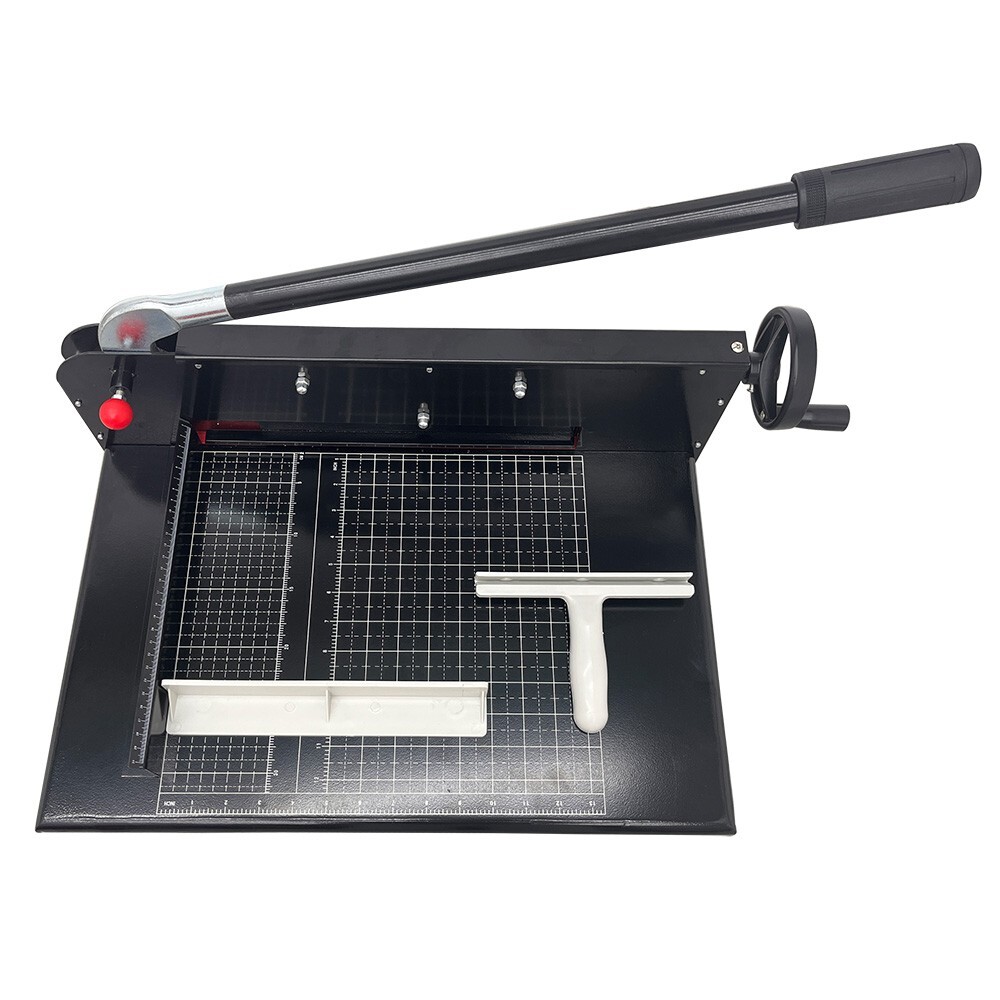 A4Manual 12.2In Stack Paper Cutter Thick Layer Paper Sheet Handling Print Office