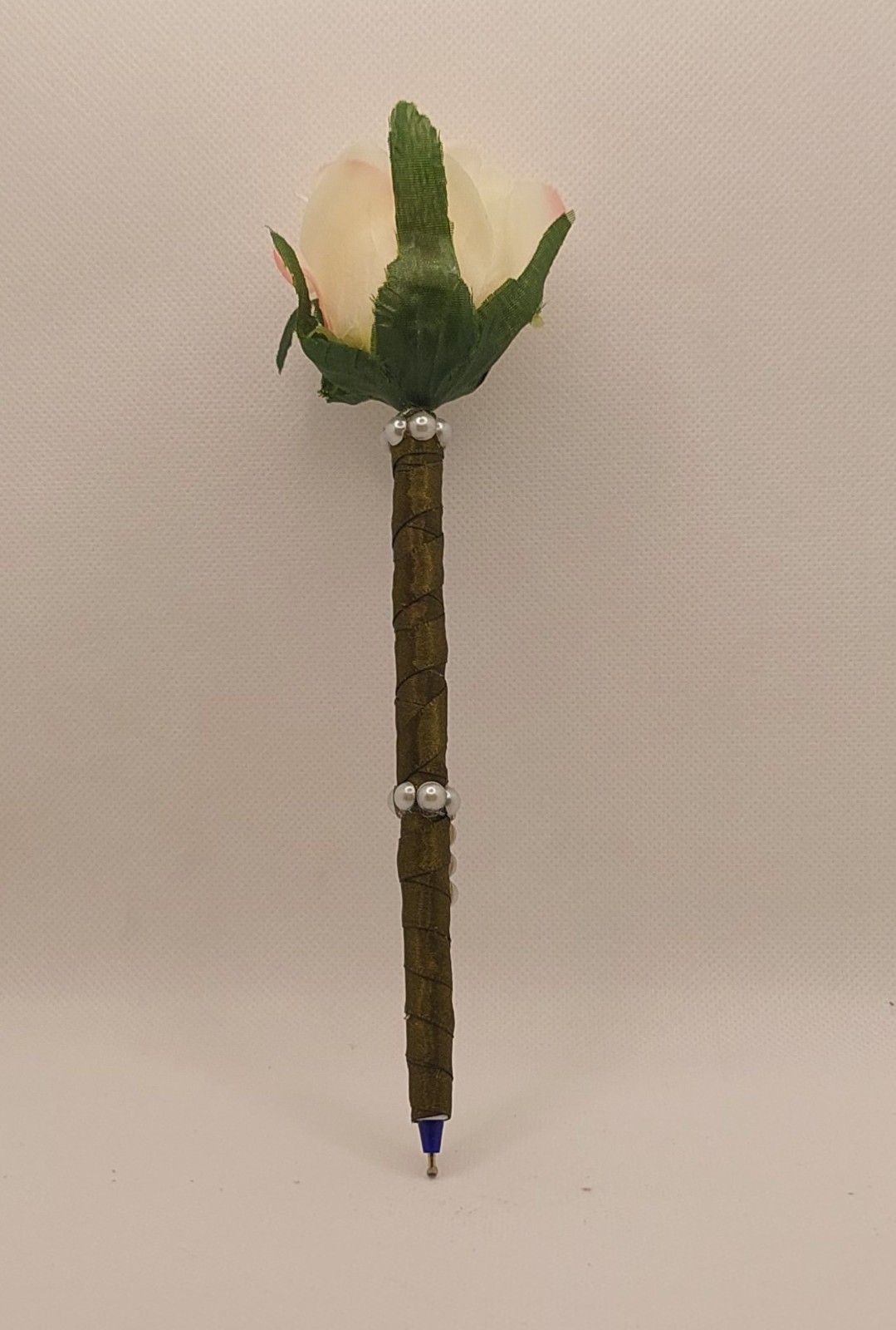 Pink &Green Rose Pen with Vertical Floral Journal by Punch Studio (J&P2) Set