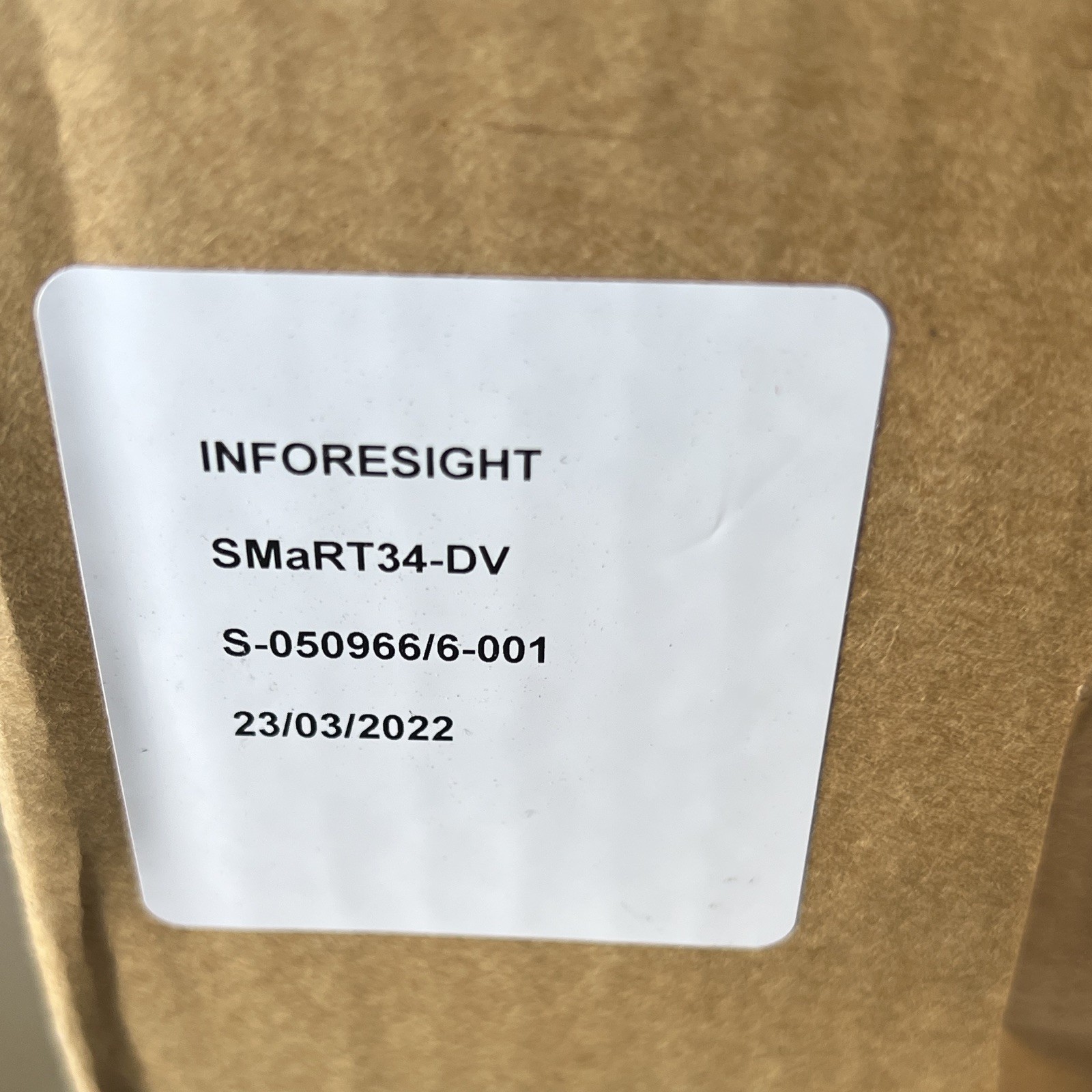 INFORESIGHT SMaRT34-DV Variable Controller IP65 S-050966/6-001 38A 110-120V