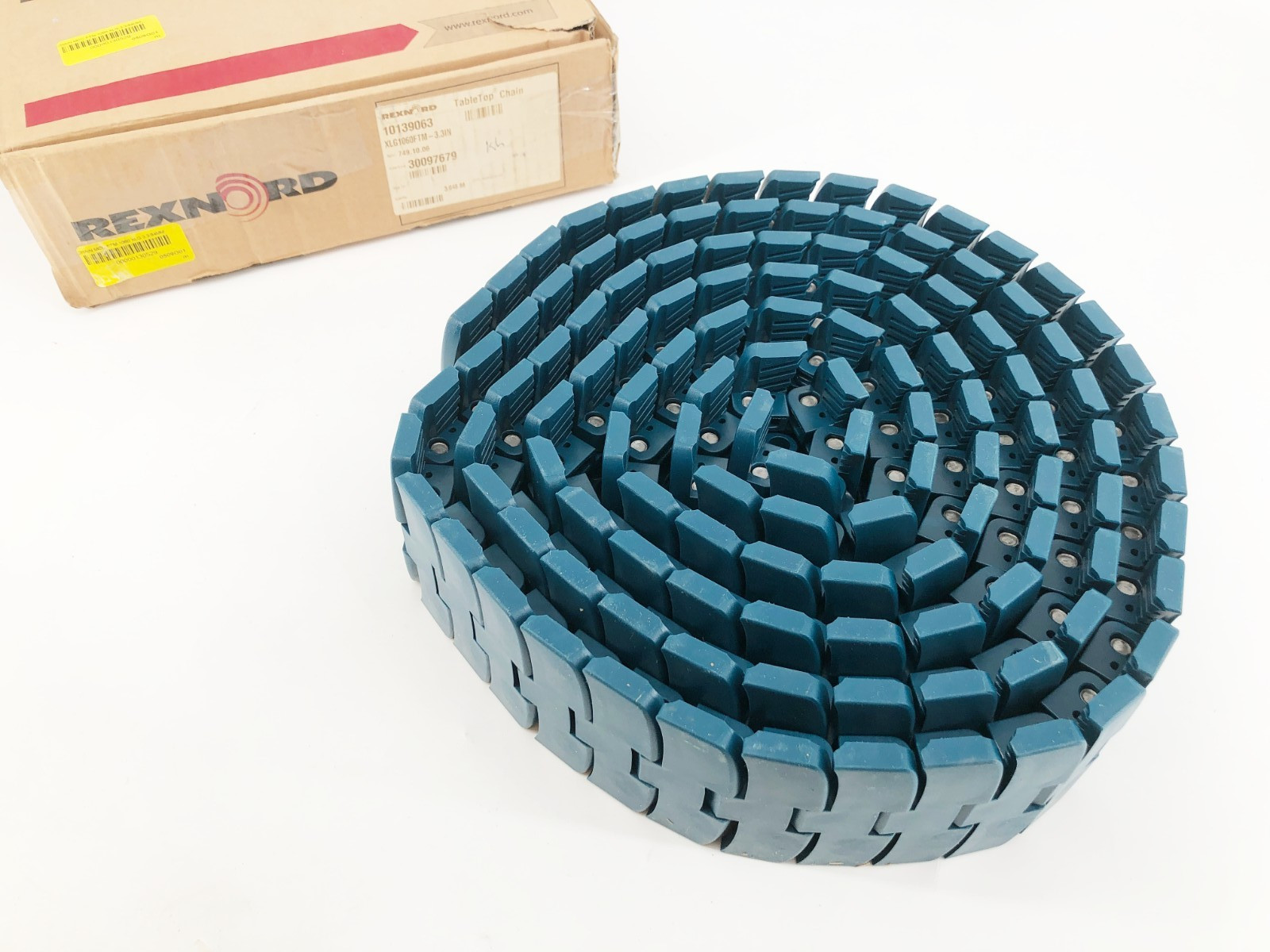 New Rexnord 10139063 Conveyor Chain XLG1060FTM-3.3IN 10FT.