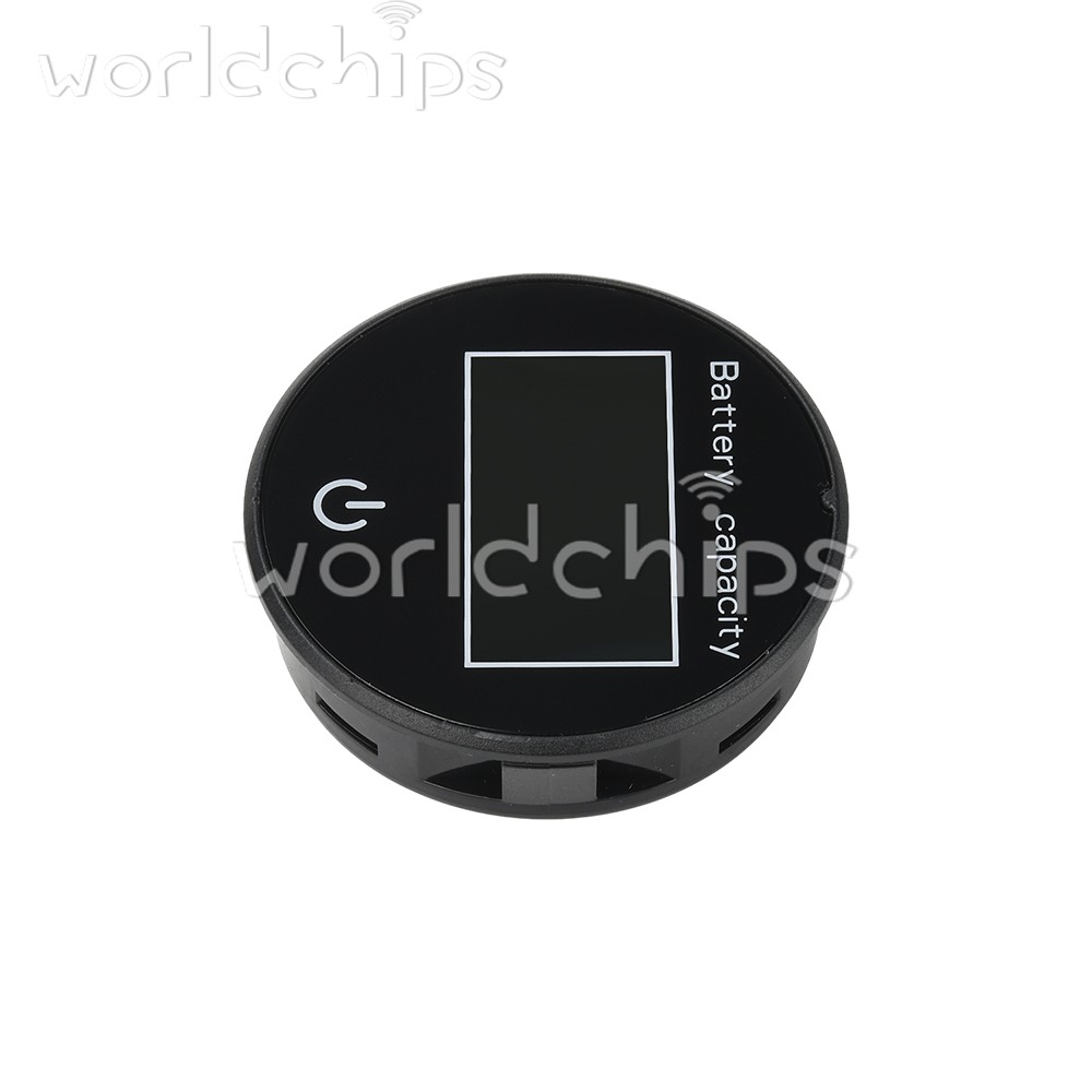 LCD Digital Battery Level Indicator Voltage Power Percentage Temperature Display