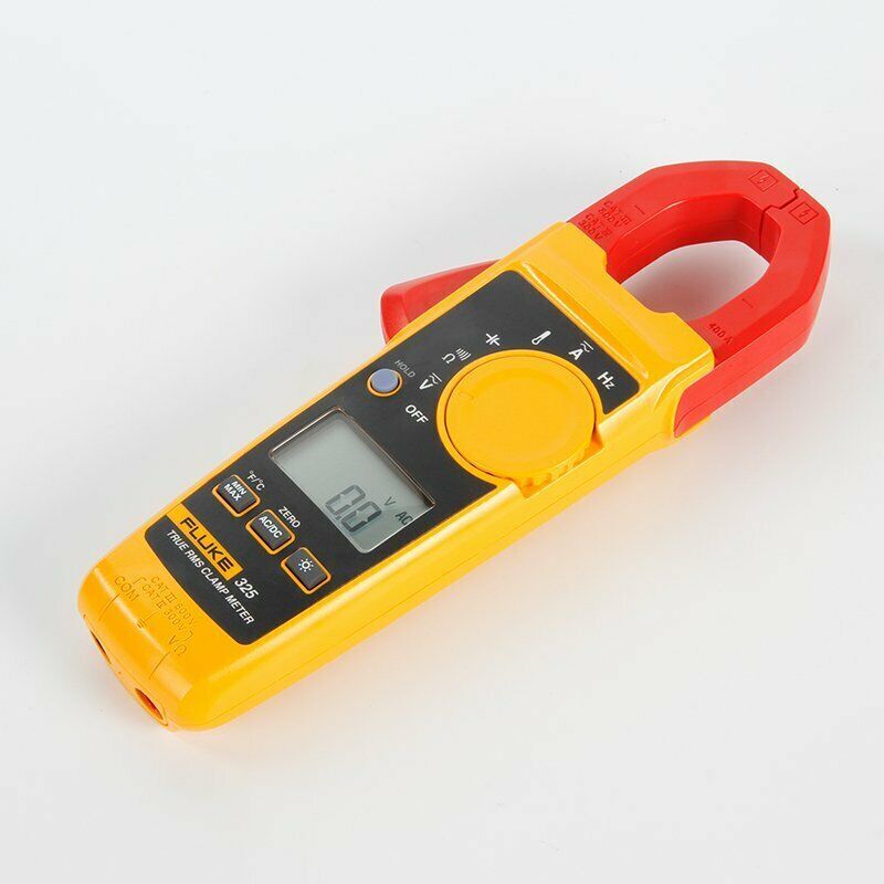 New FLUKE 325 True-RMS Clamp Meter 40.00A / 400.0 A with Soft carrying case