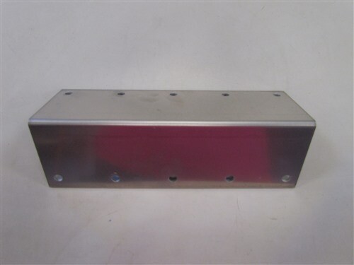 ALUMINUM L BRACKET 10″ PAIR (2) PRE DRILLED HOLES 1/8″ THICK