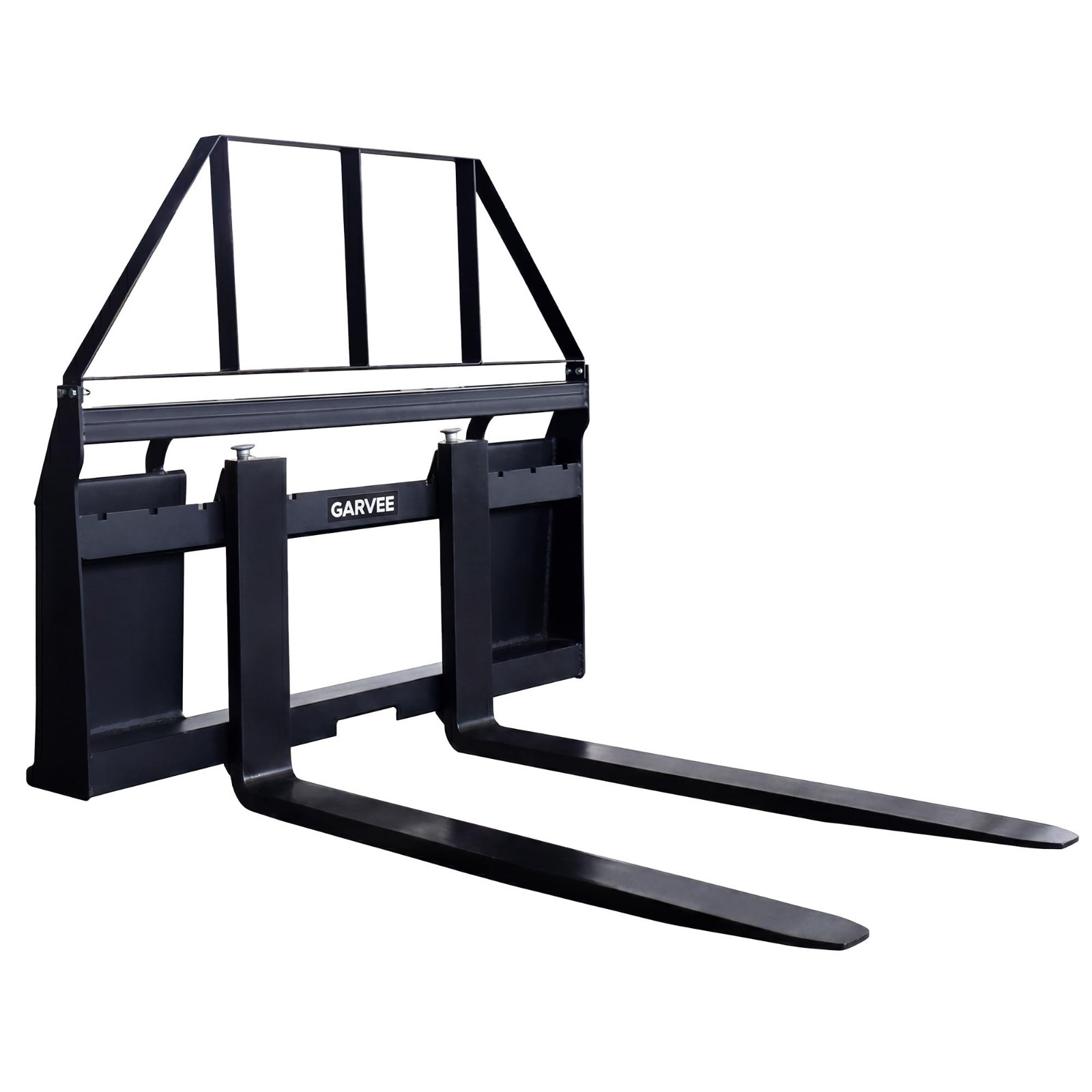 4000lbs Attachments Skid Steer Pallet Fork Frame, 45″ Pallet Fork 48″ Fork Blade