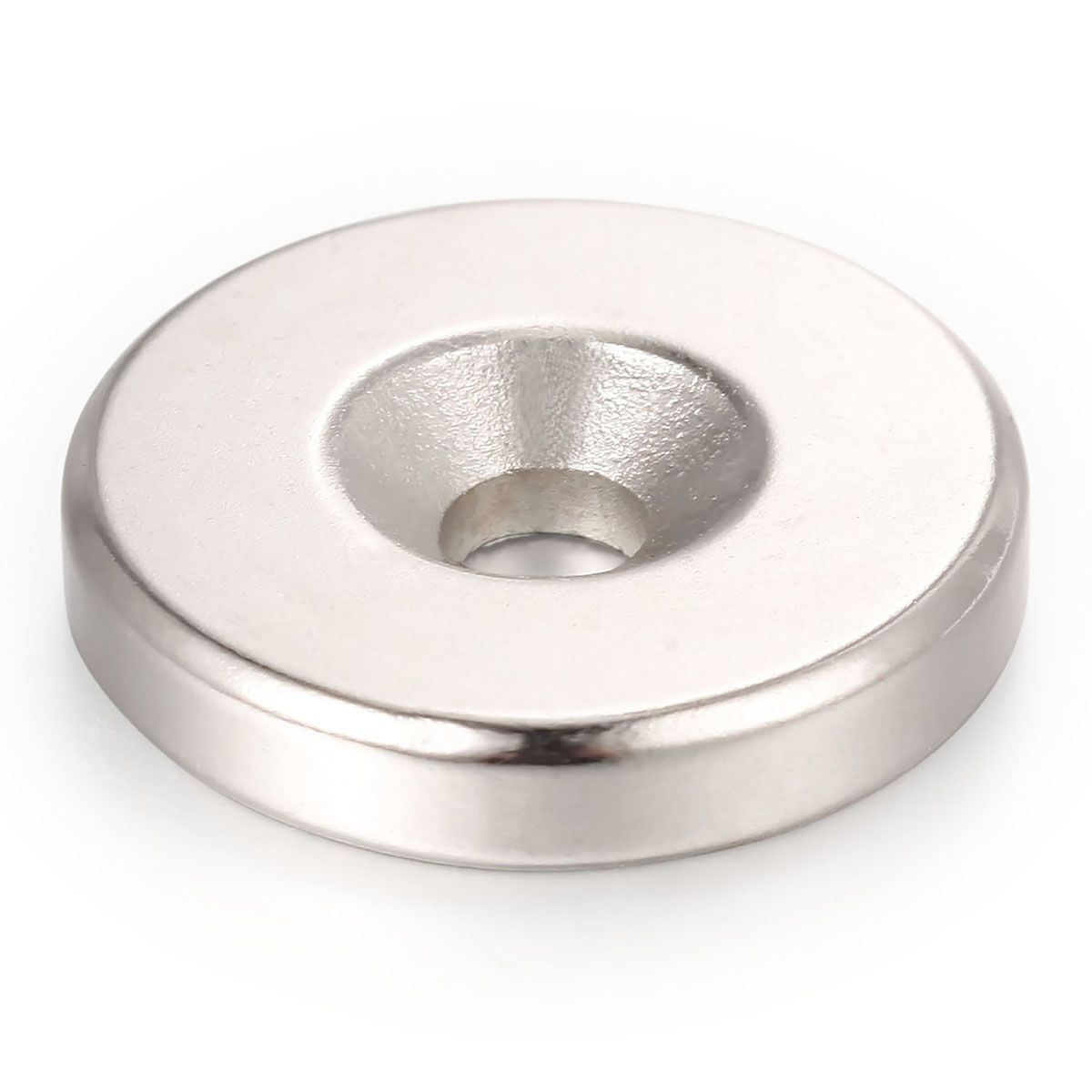 Countersunk Ring Round Disc Strong N35 Magnets Rare Earth Neodymium w/ Hole 5mm