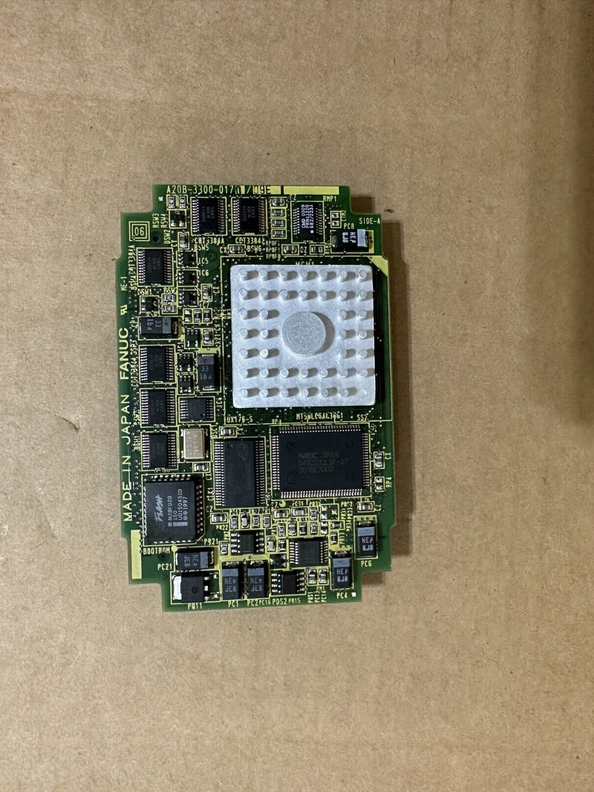 FANUC CPU Card A20B-3300-0170 W/ A20B-3900-0132