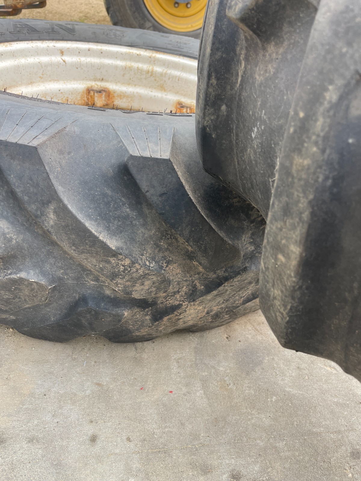 David Brown 990 Tractor 16.9-30 Rear Tires & Rims