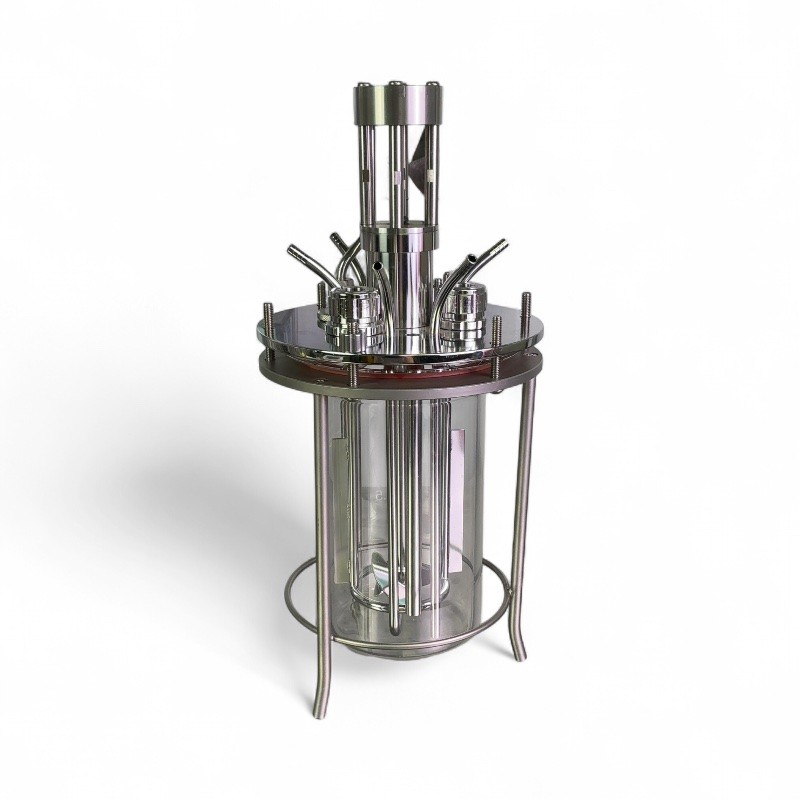 Sartorius Applikon Biotechnology -1/0.5 Barg Bioreactor Vessel Headplate & Stand