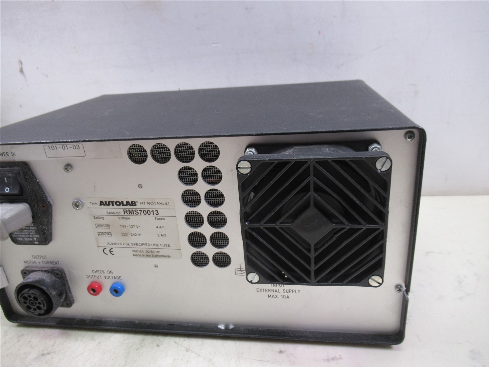 Vintage Autolab HT Rotahull Controller Electrochemical Hydrodynamic Rotation