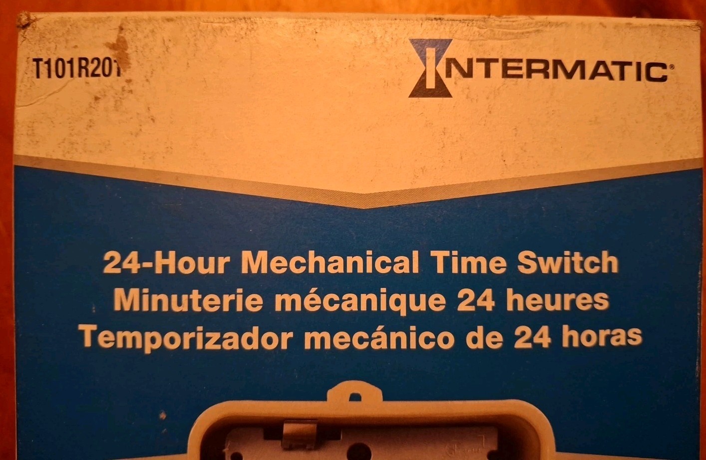 Intermatic T101R201 Time Switch 125 VAC 60 Hz 40 Amp SPST New
