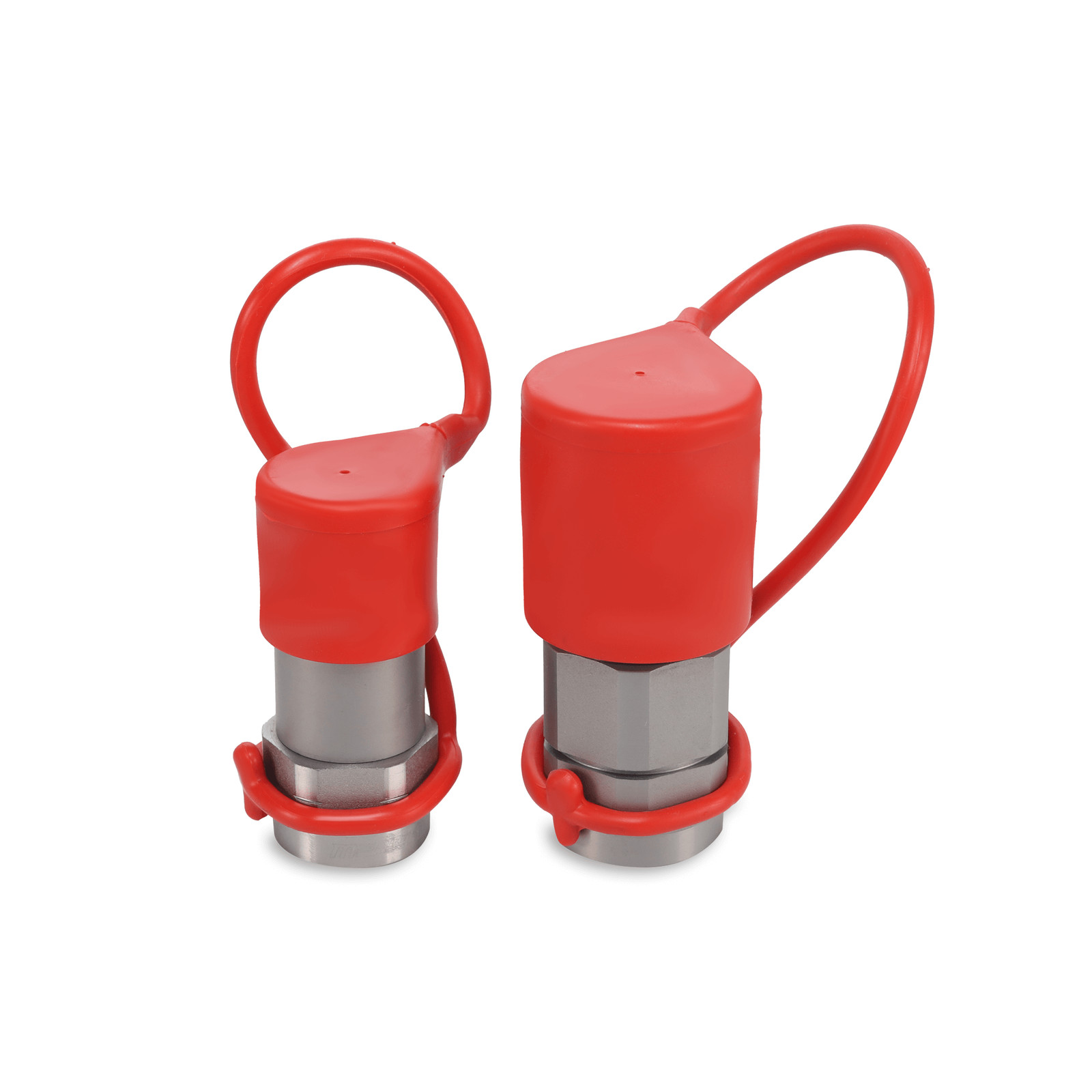 3/8″ Flat Face Hydraulic Quick Couplers Set – 3/8″ NPT Thread