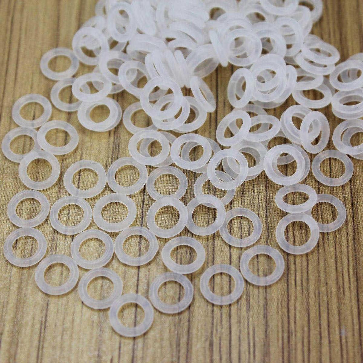 US Stock QTY 50 26mm OD 20mm ID 3mm Dia Food Grade Silicone Rubber Seal O-Ring