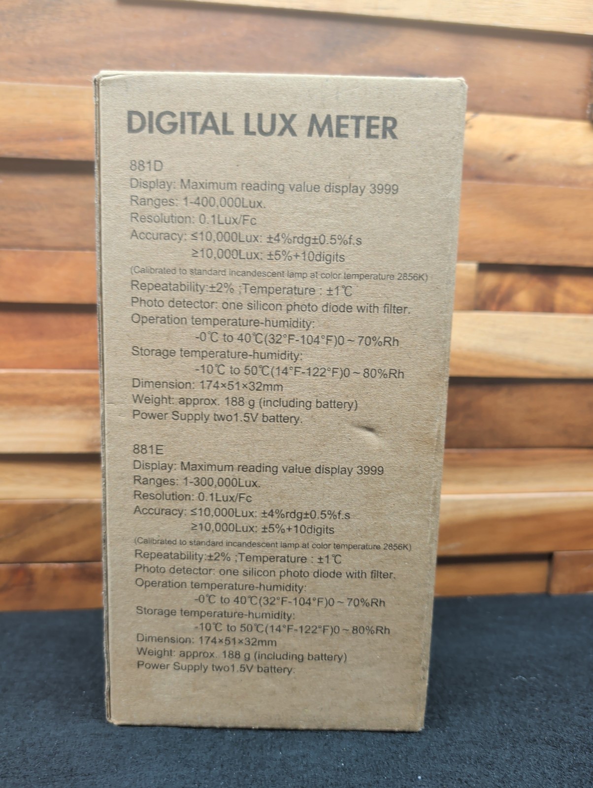 [Brand New] Digital Lux Meter AP-881D