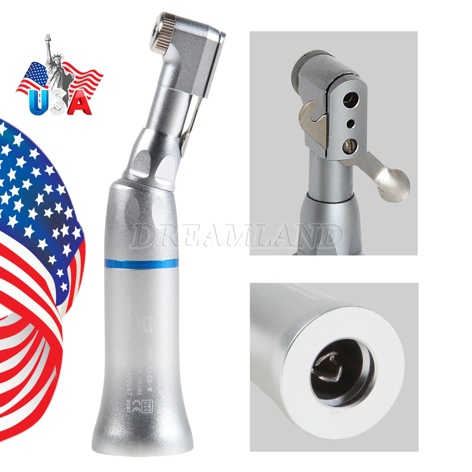 1-10 NSK Type Dental Slow Speed Contra Angle Handpiece Latch E-type contrangulo