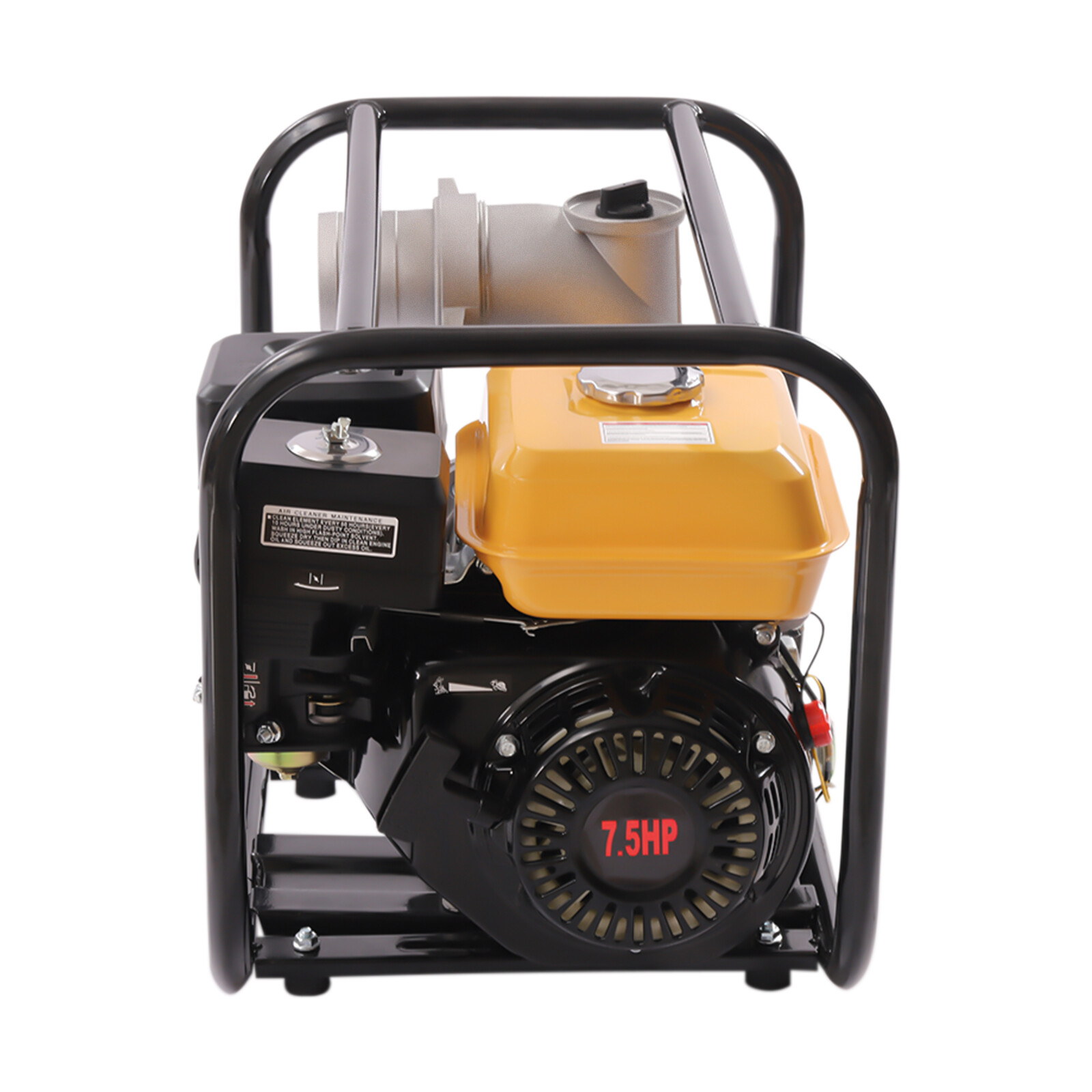4 Stroke 7.5HP Gas Power Semi-Trash Water Pump High Pressure Garden Irrigation
