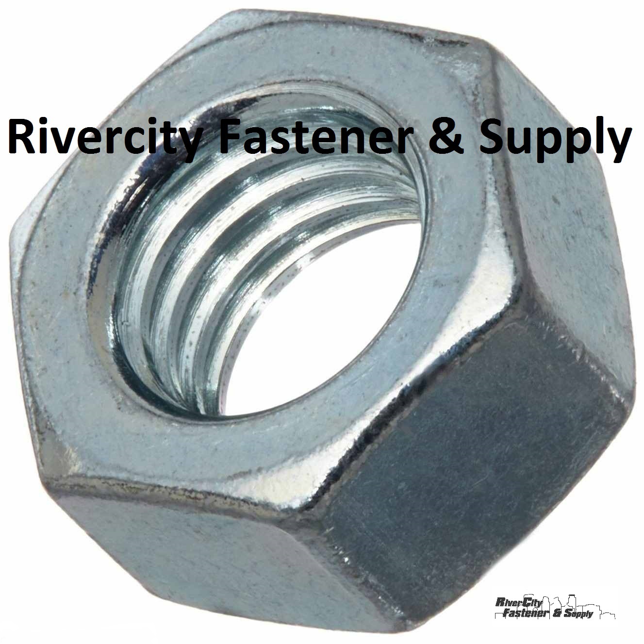 (1) 5/8-11 Left Hand Thread Hex Nut 5/8×11 With 15/16 Hex / Reverse Thread