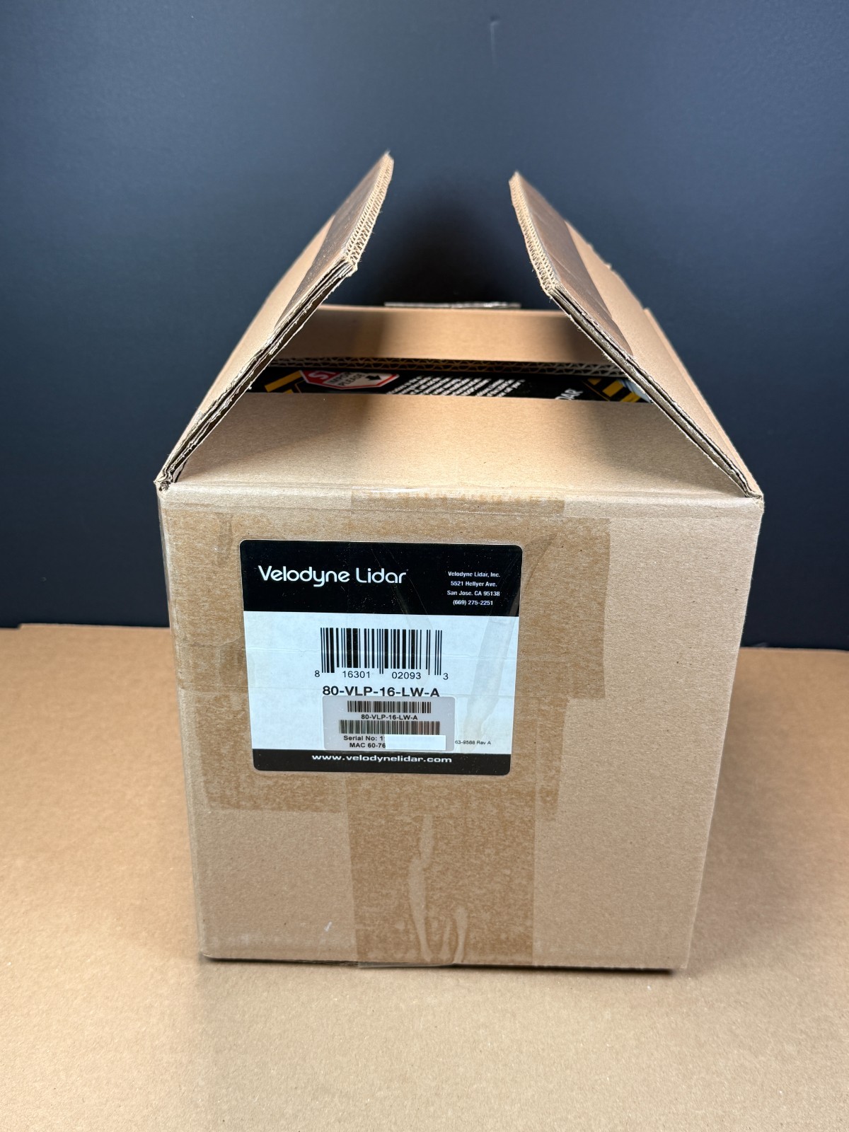 Velodyne VLP 16 80-VLP-16-LW-A lidar Sensor Puck LITE Kit Model NEW!!!