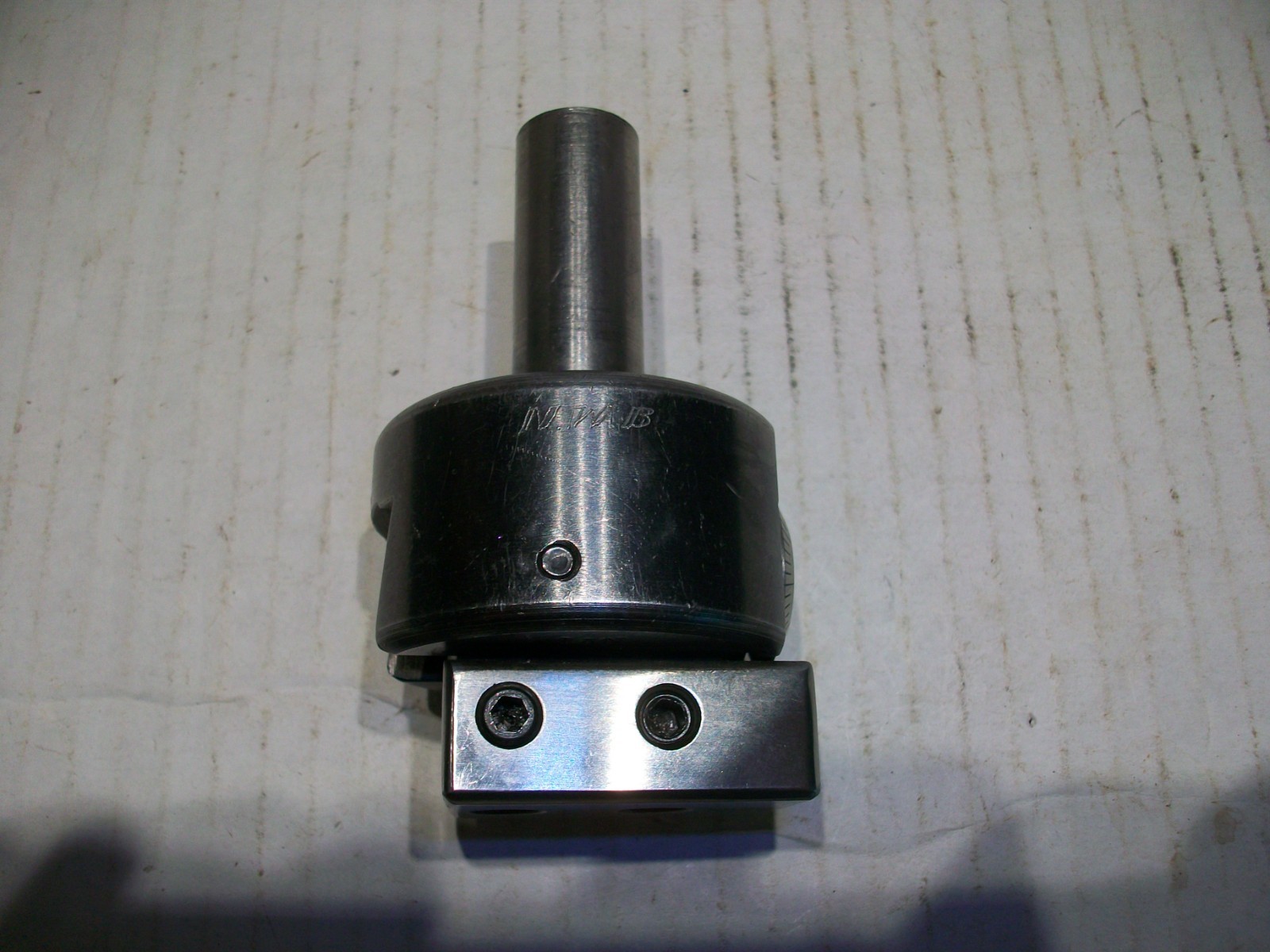 VINTAGE BRIDGEPORT No.1 Indexable FLY CUTTER 3/4″ SHANK with cutter bits
