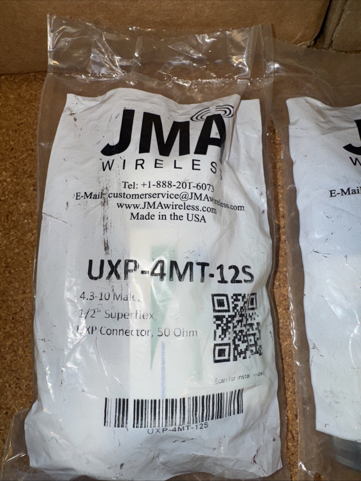 (10 pcs) JMA UXP-4MT-12S 4.3-10 Male Connector 1/2″ SuperflexCable Free Ship