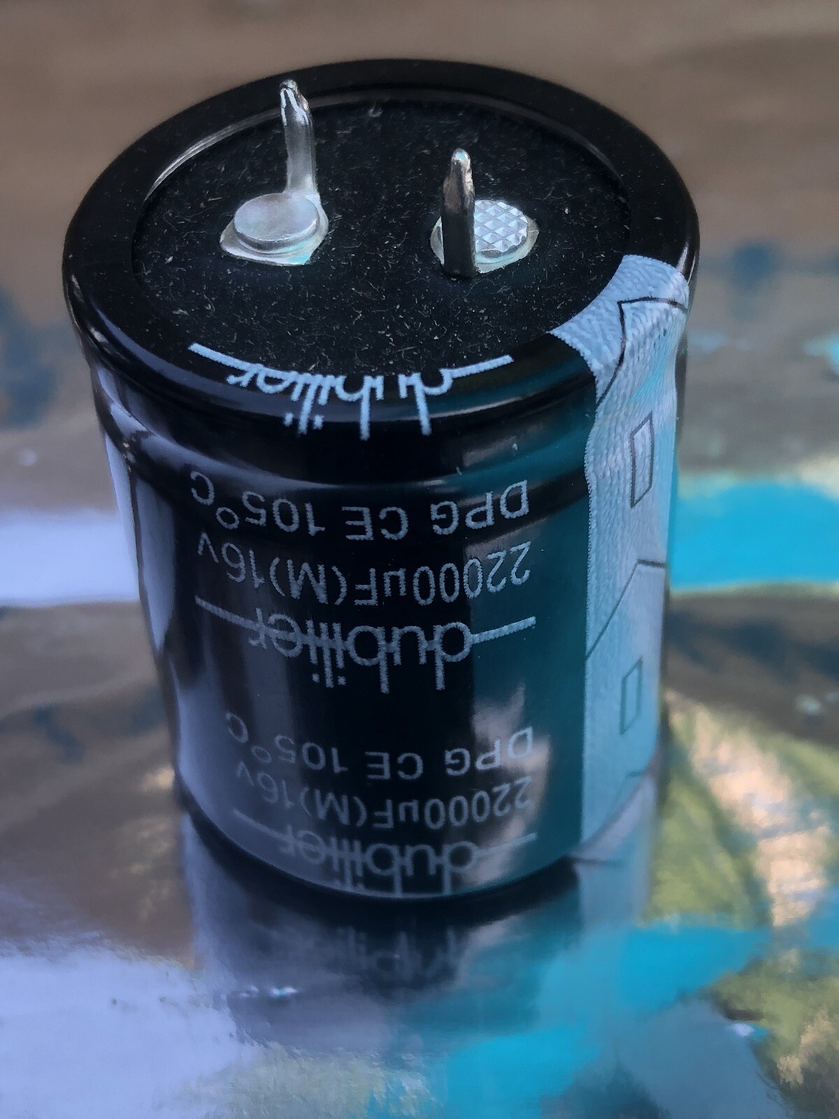 22000uF Dubilier Capacitor (M) 16v DPG CE 105 Degree C SO603 Quantity 2
