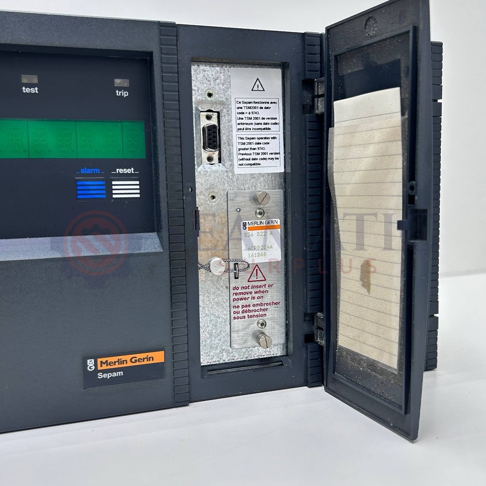 New Merlin Gerin SEPAM 2000 S35/S36 CR Protection Relay, S26#31