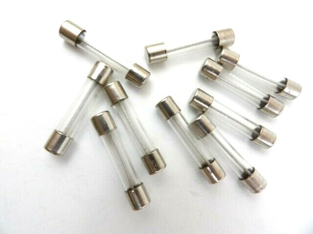 Lot of 10 Littelfuse 3AG1/2A 250V 1/2 Amp Glass Fuses Slow Blow 1/4″ x 1-1/4″