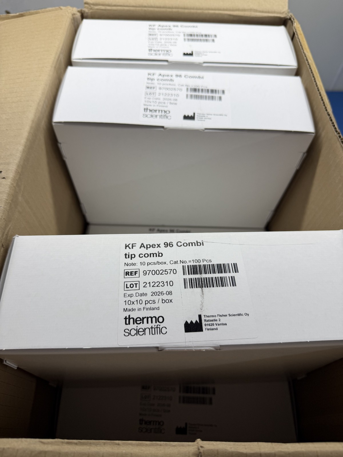 Thermo Scientific KingFisher Apex 96 Combi Tip Comb 97002570 80 pcs
