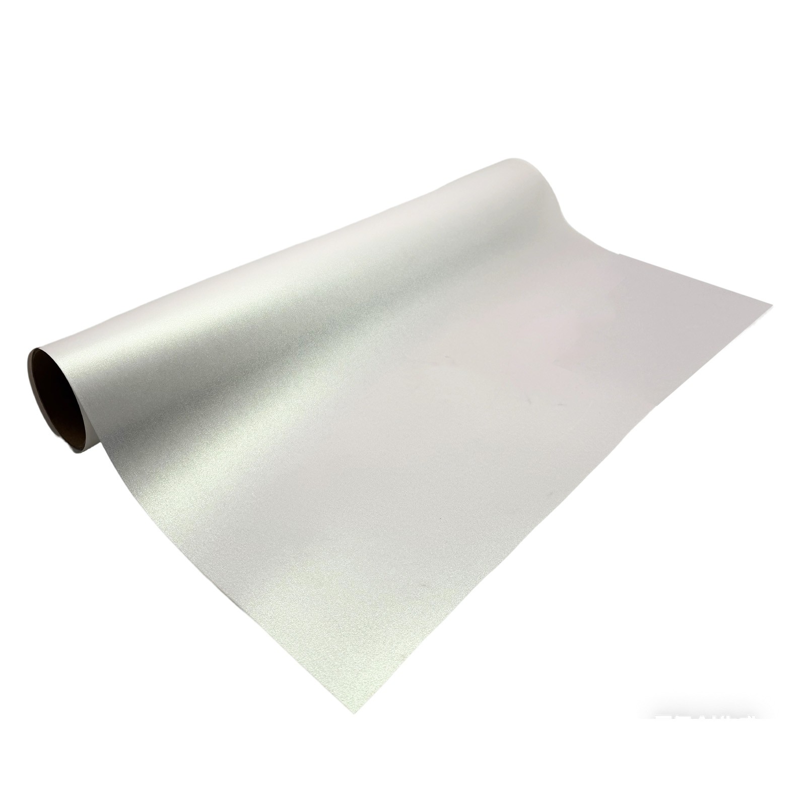 11.8in x 32.8ft DTF Pearlescent Film Roll Cold Peel White -US
