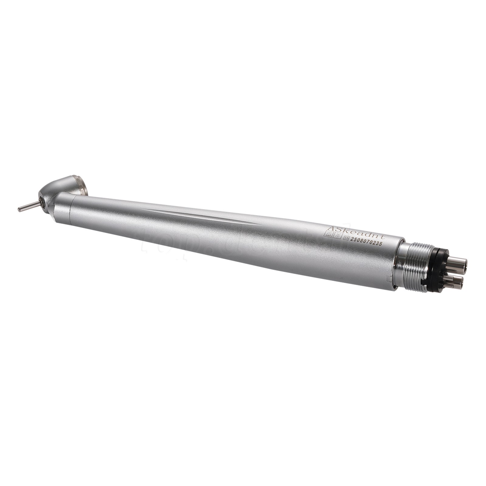 LED Dental Surgical Handpiece 45 Degree High Speed Turbine 4 Hole Rare Exhaust