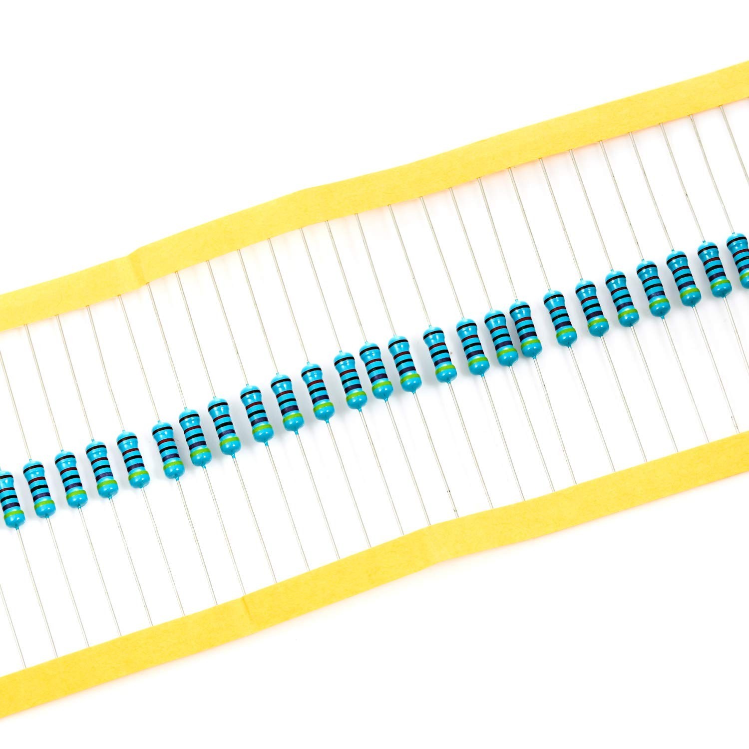 100pcs 1/2W 0.5W 47K Ω ohm Metal Film Fixed Resistor 0.01 ±1% Tolerance 47KR …