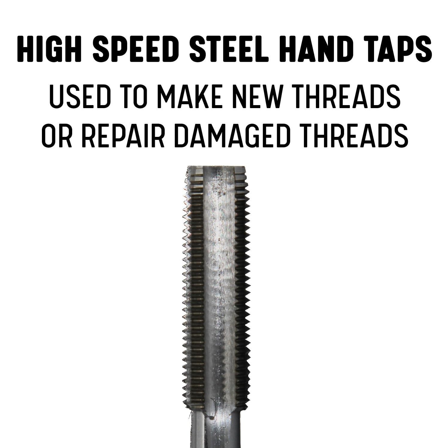 Drill America #6-48 Tap and 2.90mm Bit Kit, POU Series #6-48, Black