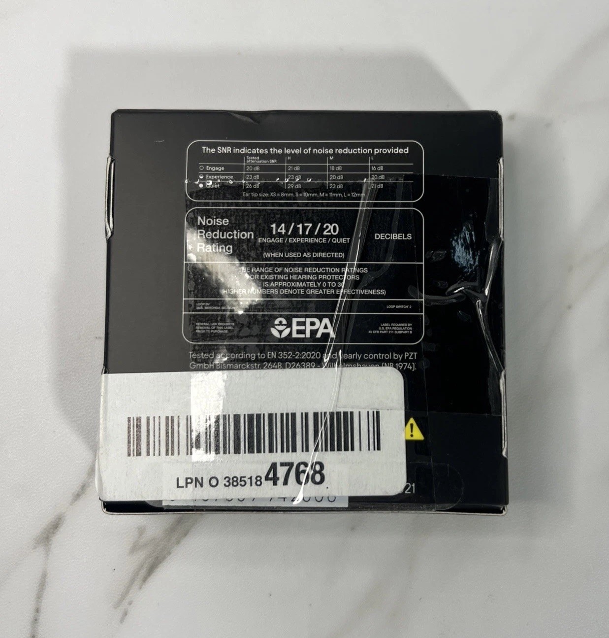 Loop Experience 2 Earplugs – Silver – *New Open Box