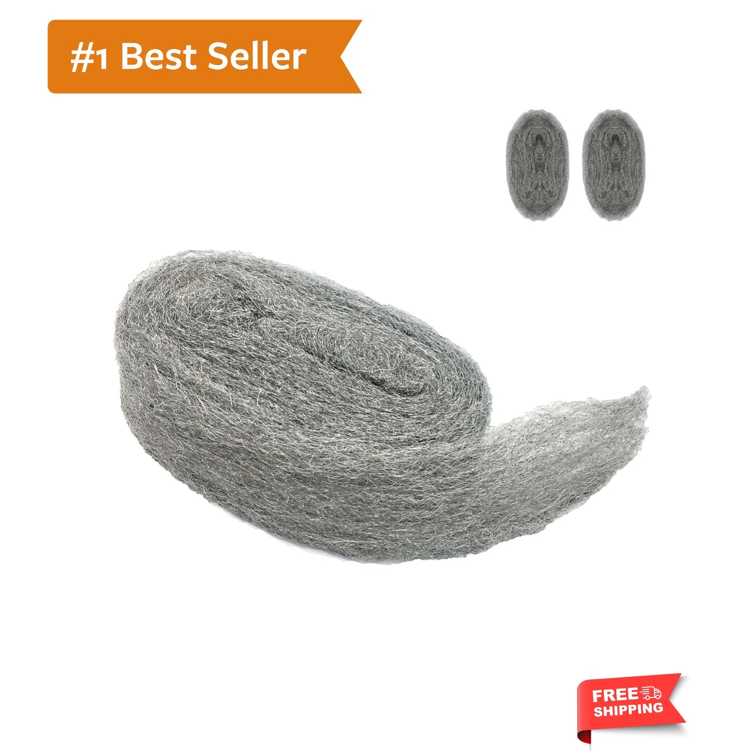 2 Pack Steel Wool Mice Control – 10 Ft. Gap Blocker for Home & Garden Safety