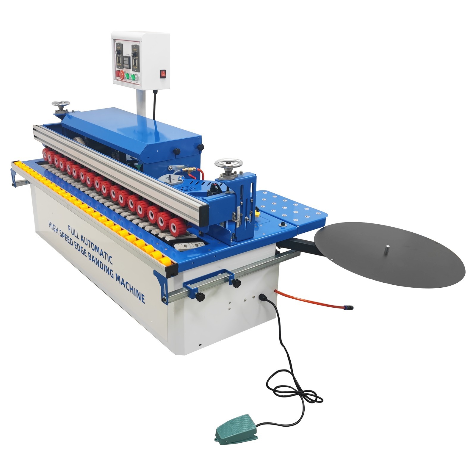 110V Woodworking Edge Bander Edge Banding Machine for Straight and Curved Edges