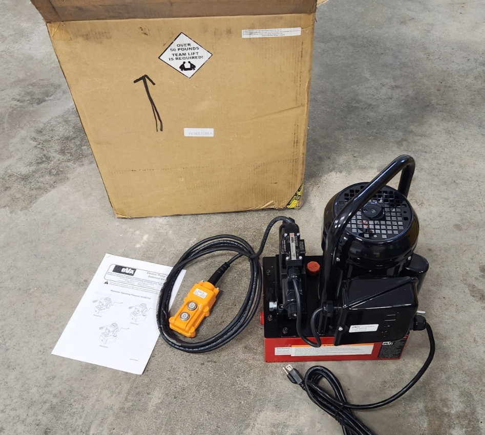 BVA PE30S3L01A 120v 10k PSI Hydraulic Pump w/Pendant Enerpac SPX NEW IN BOX