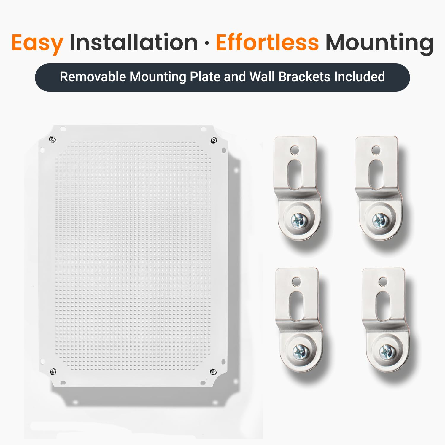 Waterproof Junction Box IP67 Outdoor Plastic Electrical Project Enclosure Weathe