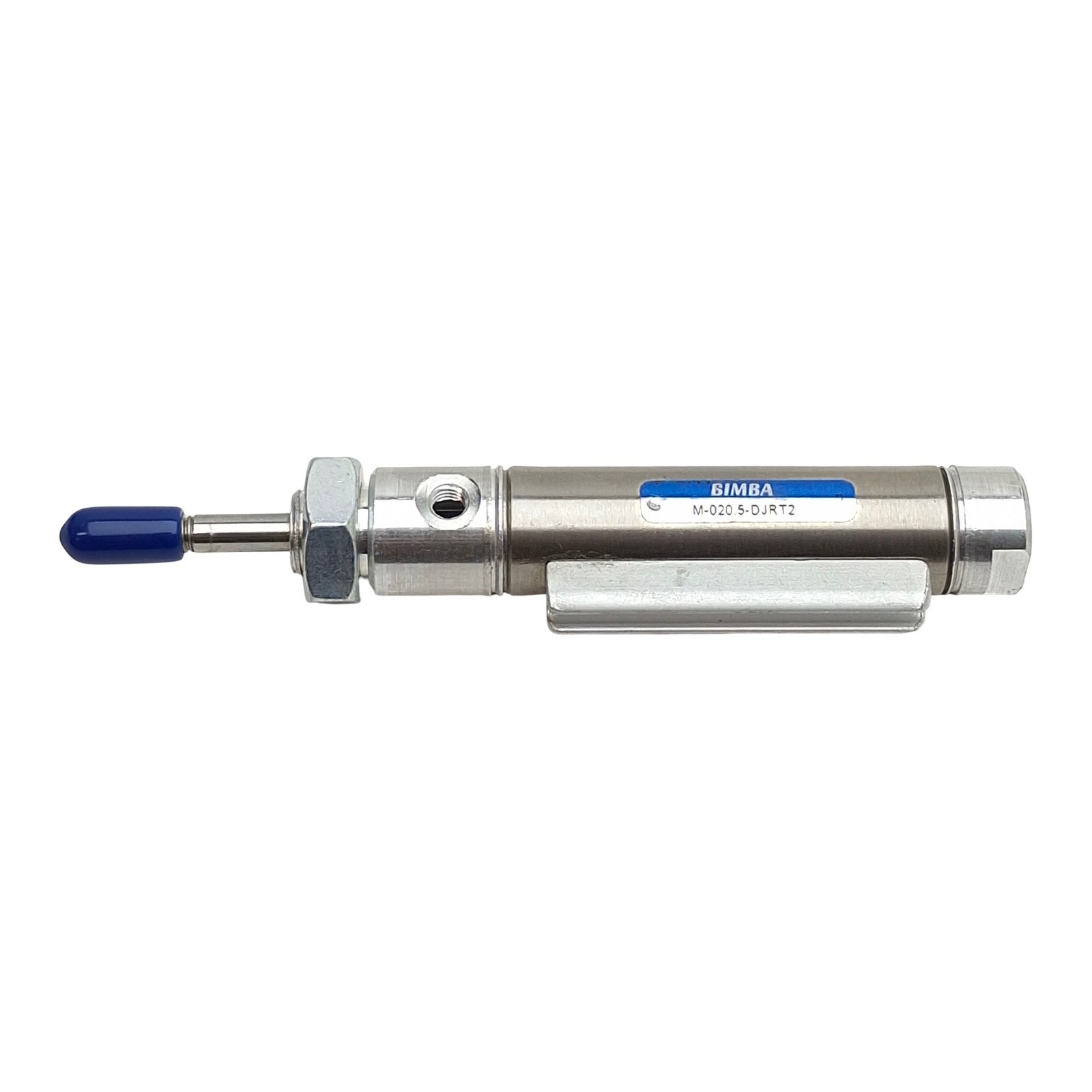 Bimba M-020.5-DJRT2 Pneumatic Cylinder, ø9/16in Bore, 1/2in Stroke, UNF0.190