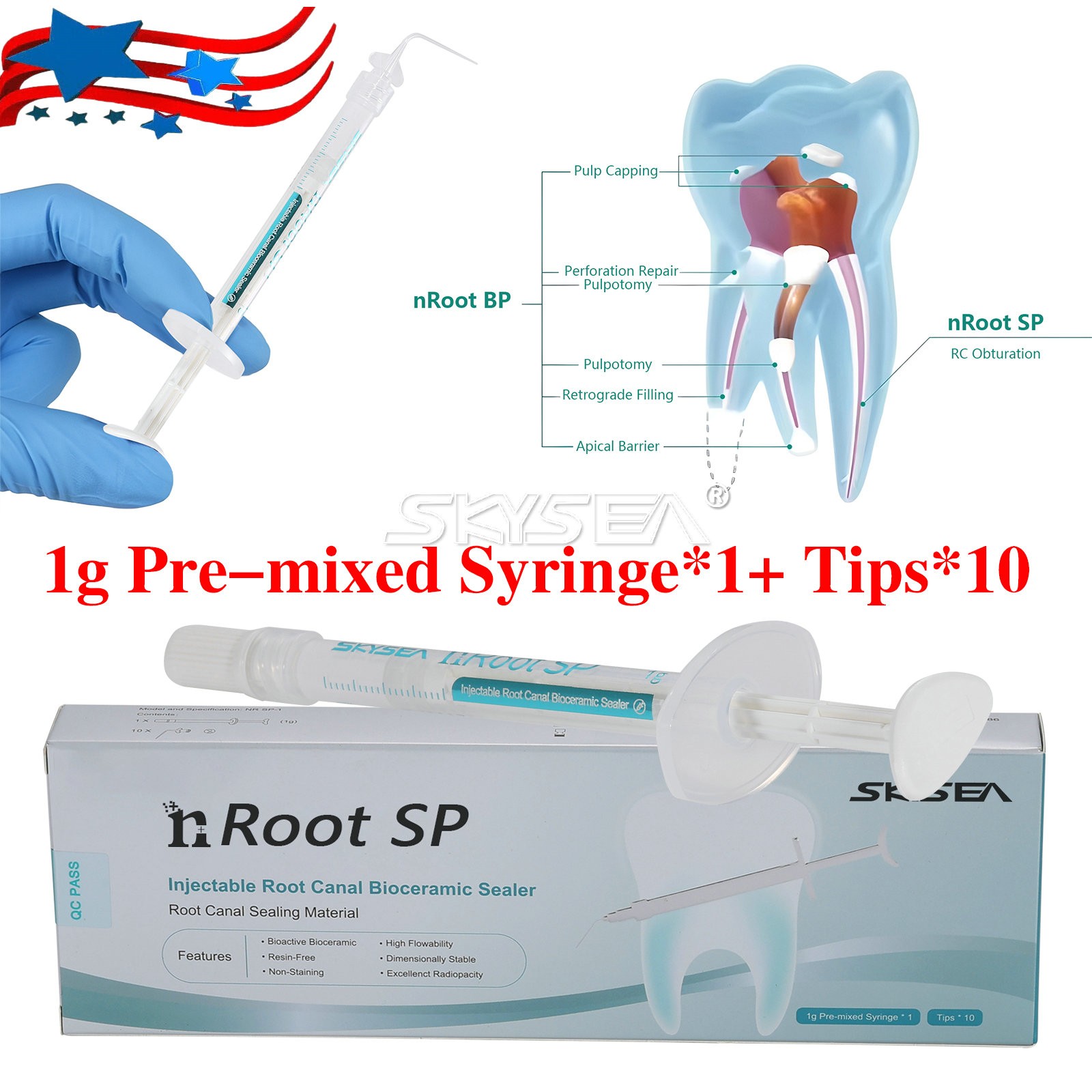 10*NSK PANA MAX Style Dental High Speed Handpiece Push Button 4Hole Turbine JL