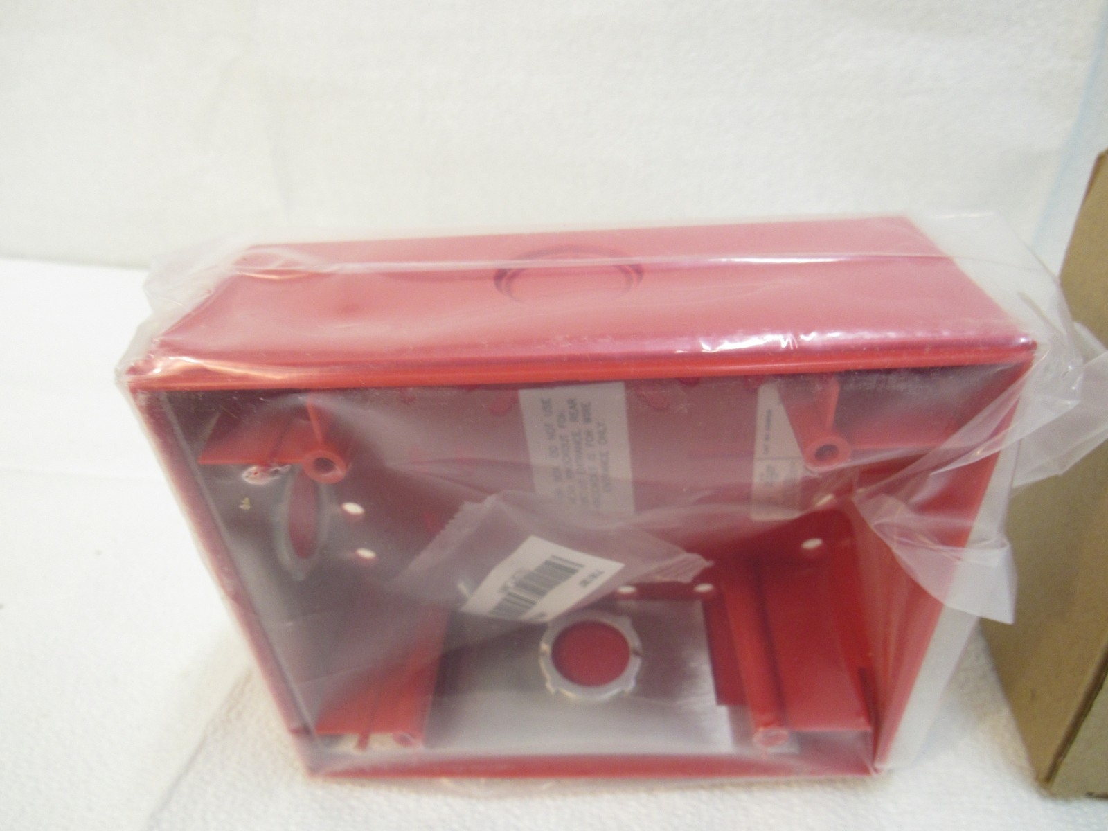 Kidde EG4RSB 4″ Wall Surface Mount Box Red