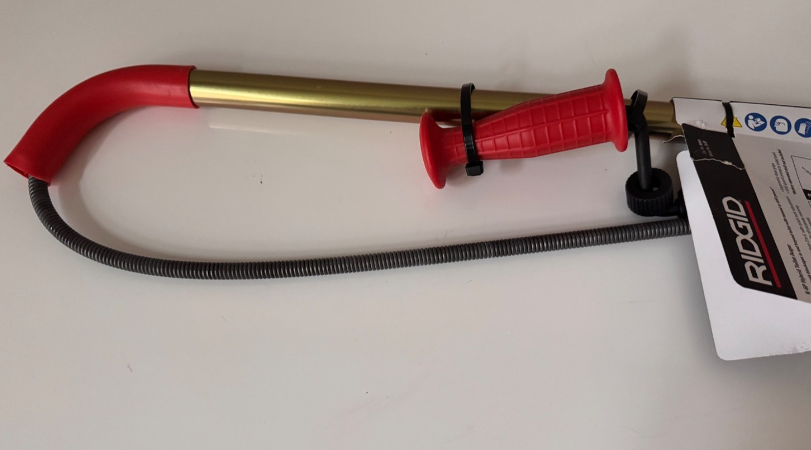 Ridgid 56658 K-6P ~ 6′ Hybrid Toilet Auger with Bulb Head