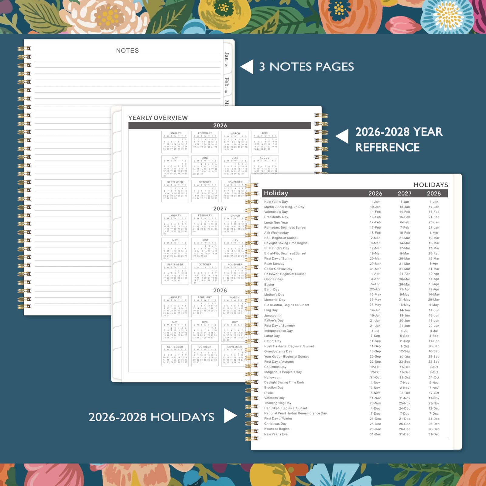 2026-2027 Monthly Planner – 2026-2027 Planner, Jan. 2026 – Dec. 2027