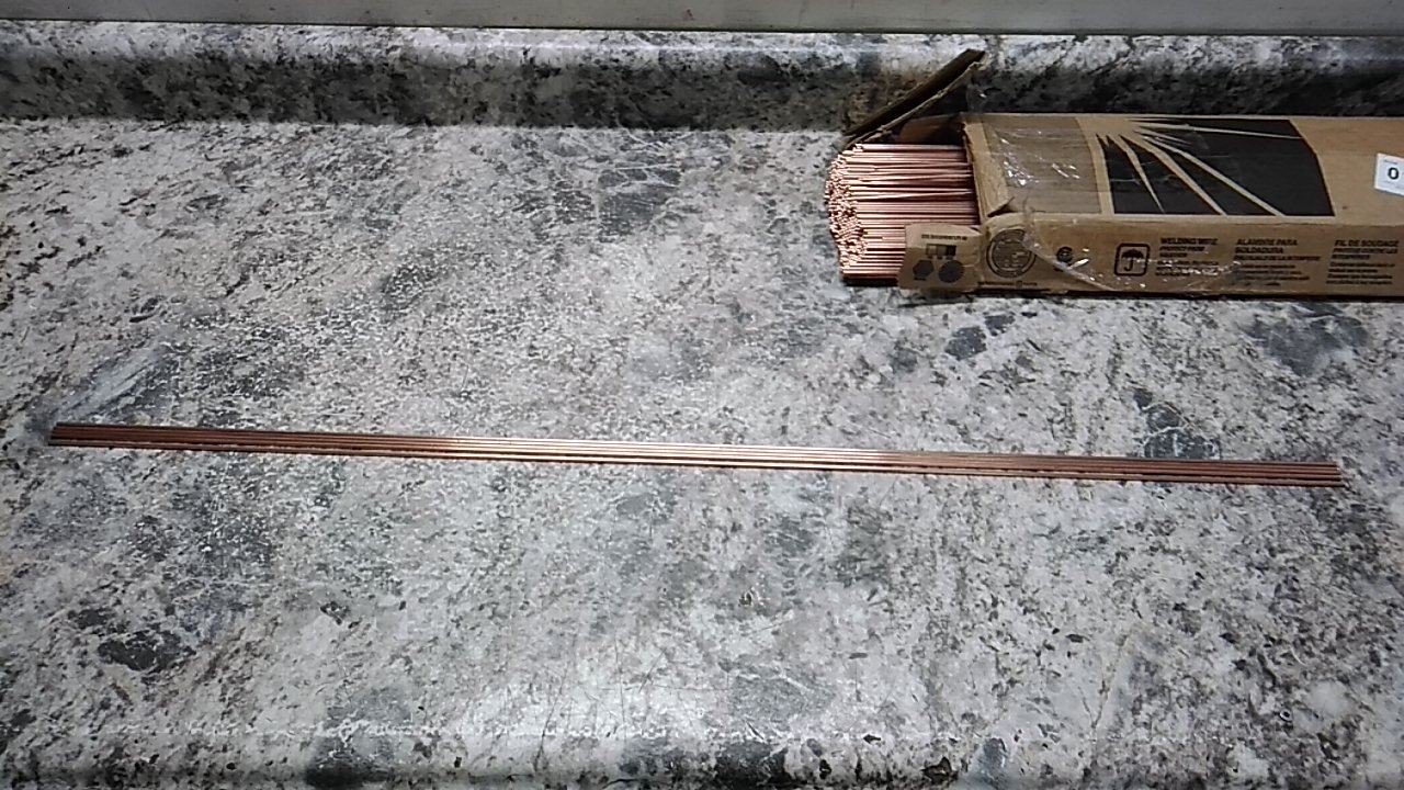 Lincoln Electric ED034333 50 Lb 36 In Rod L 0.125 In Dia TIG Welding Rods