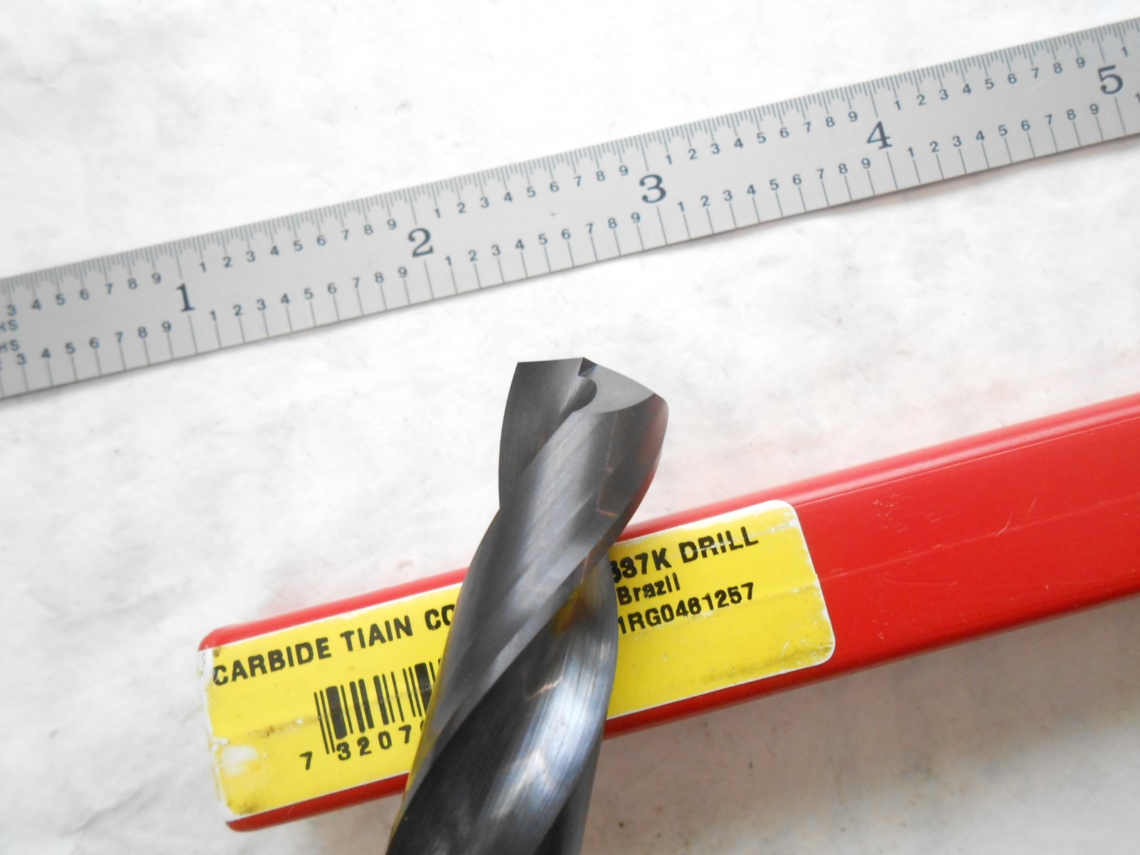 NEW DORMER H.P. 3XD SOLID CARBIDE DRILL 17/32″ CUT DIA. X 60MM FL X 107MM OAL