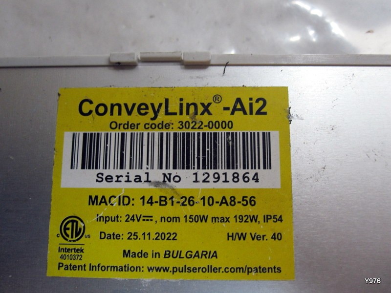 Pulseroller ConveyLinx-Ai2 3022-0000 Networked Intelligent Drive Control