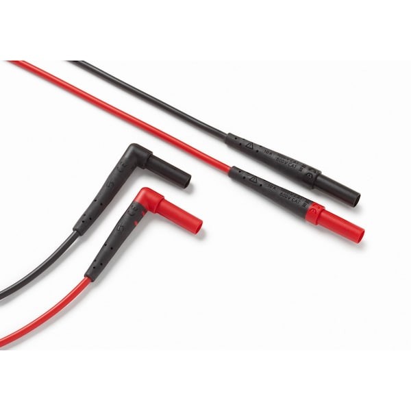 Fluke Fluke-Tl224 Silicone Insulated Test Leads, Cat Iii 1000V, Cat Iv 600V, 4