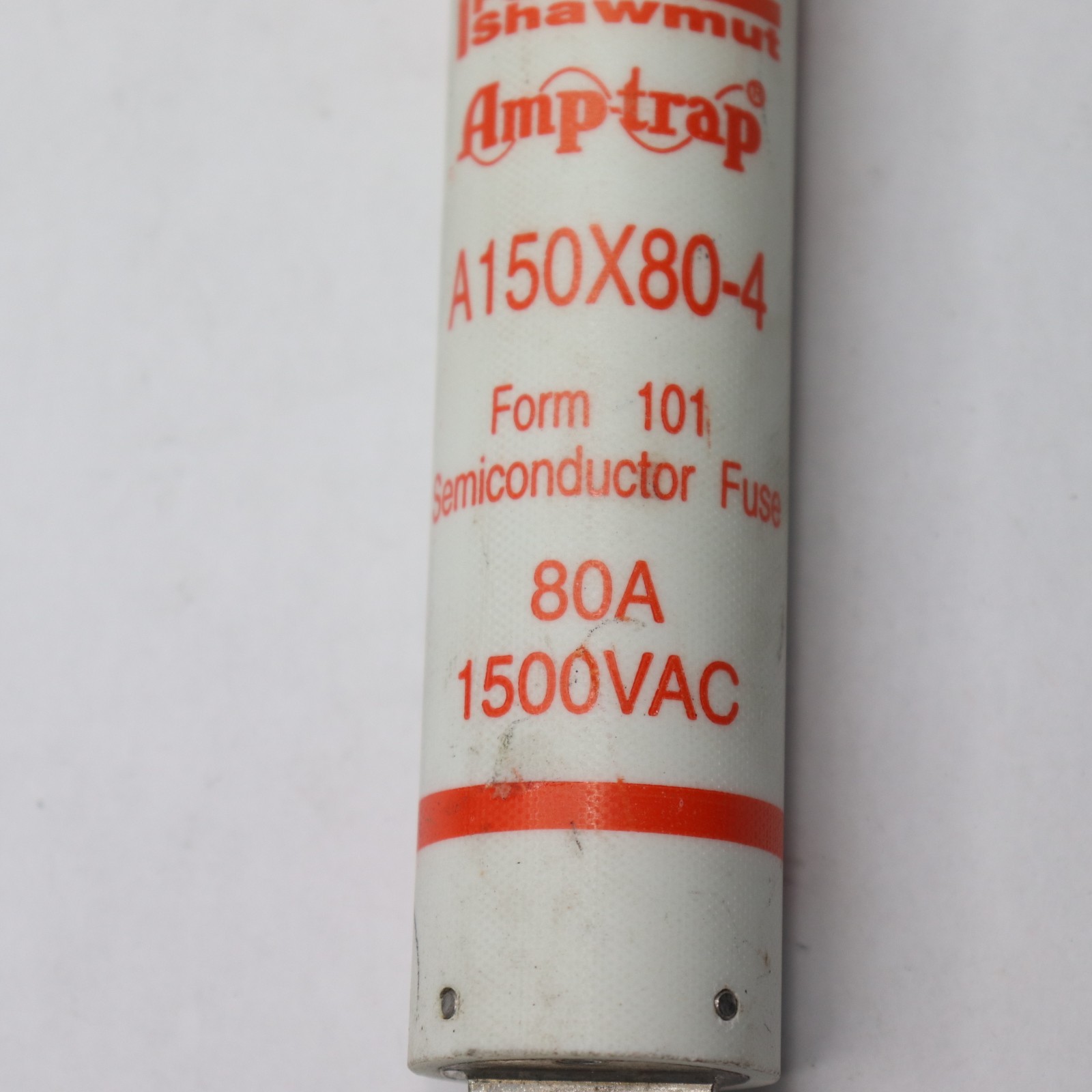 Amp-Trap Form 101 Semiconductor Fuse 80A 1500V AC A150X80-4