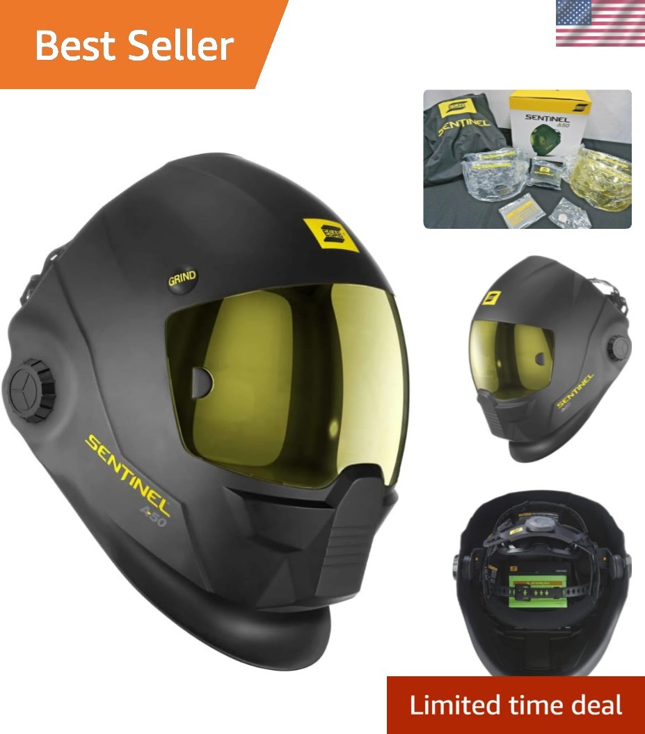 ESAB Sentinel A50 Auto-Darkening Welding Helmet: Safety Gear for Pros
